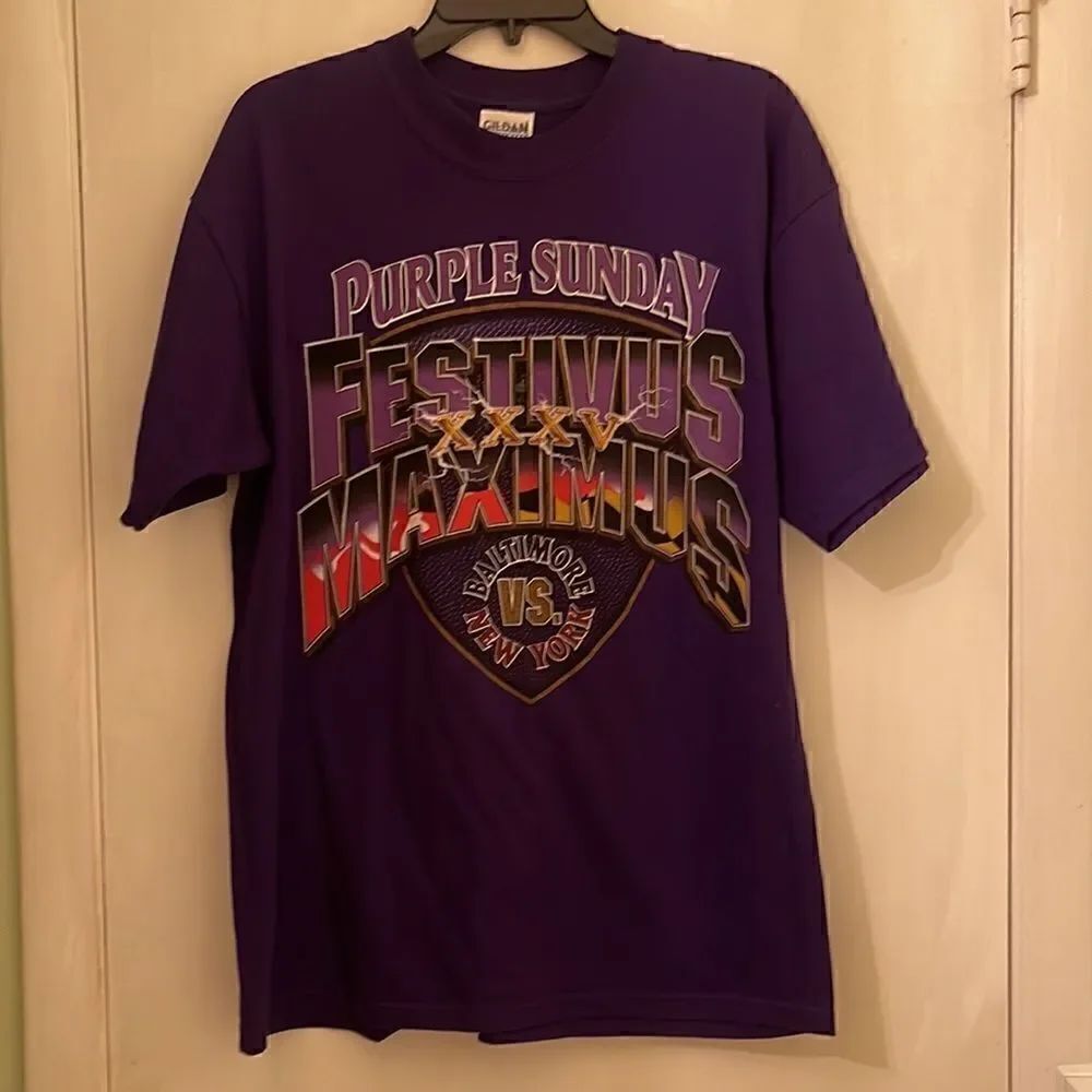 Vintage Baltimore Ravens Emblem Tee Shirt